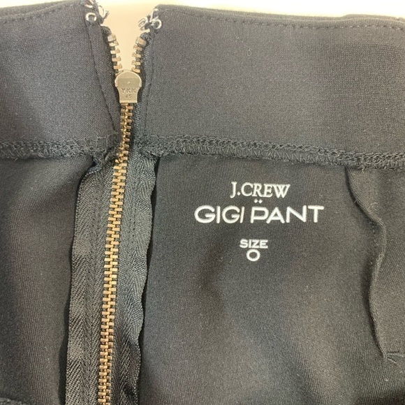 J Crew Gigi Pants with Velvet Tuxedo Strip - Picture 6 of 6